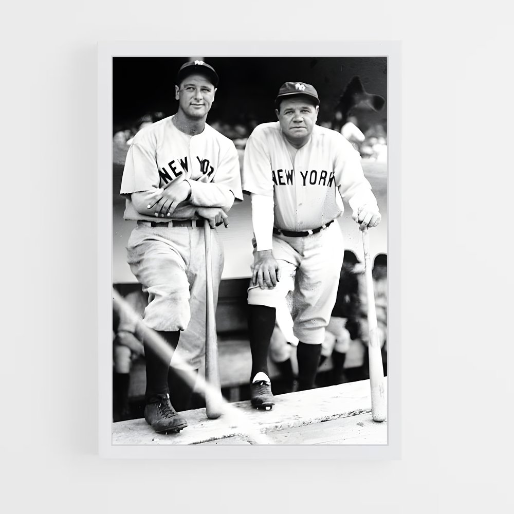 Poster Legend on the Dugout – affiche Baseball (vue 3)